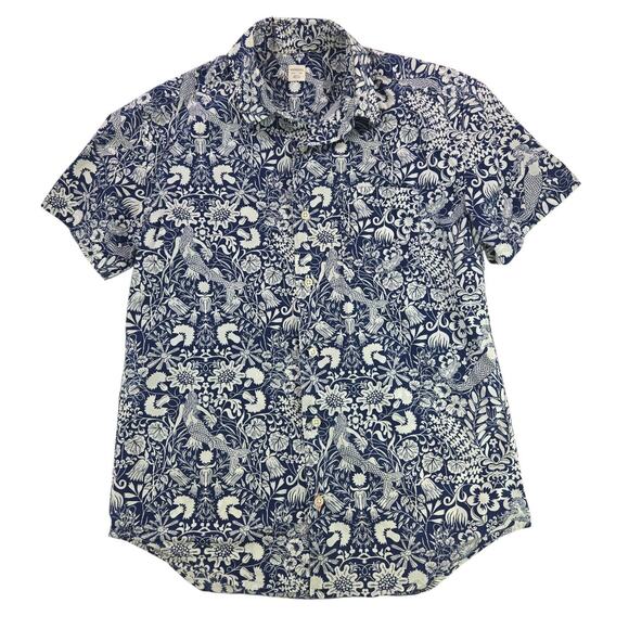 Crewcuts Other - J.Crew Crewcuts | Short Sleeve Button Up Mermaid Shirt | Size 14